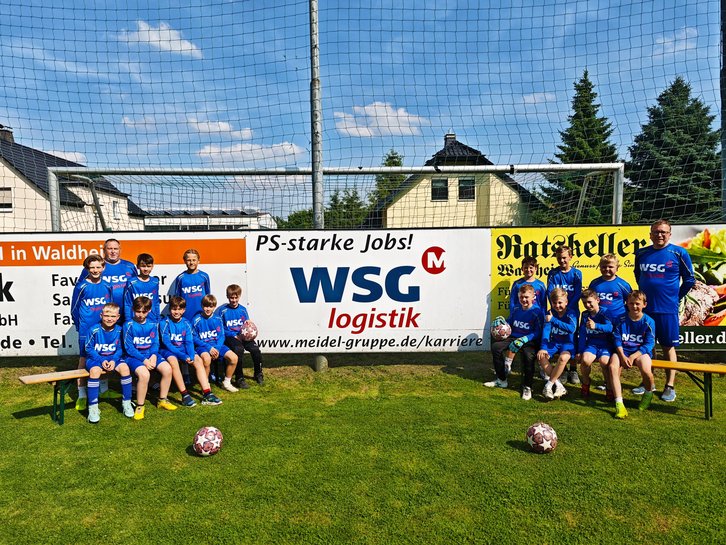 WSG sponsort die E-Jugendmannschaft